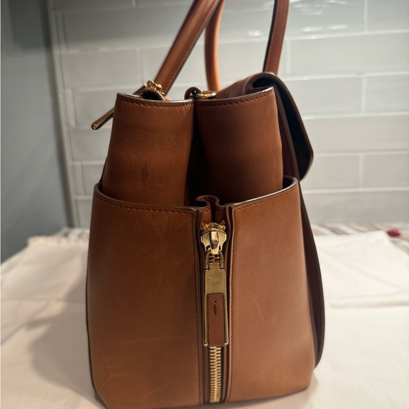 Salvatore Ferragamo top handle leather bag - Picture 5 of 13